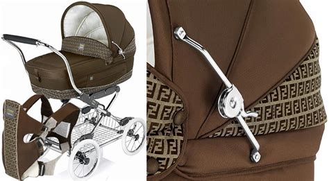 fendi poussette|Fendi stroller saks.